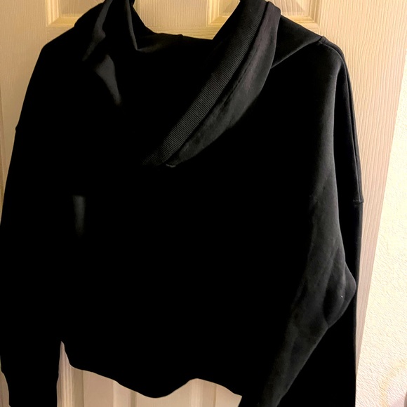 Women’s Cropped GUESS Hoodie - Picture 2 of 4